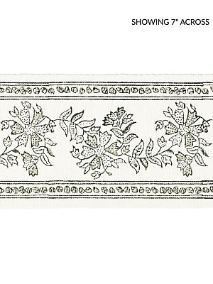 Block Print Tape – Decorative Trim by the Yard, Truffle