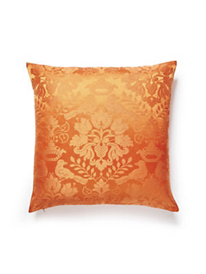 Love Bird Pillow – Decorative Cushion, Orange