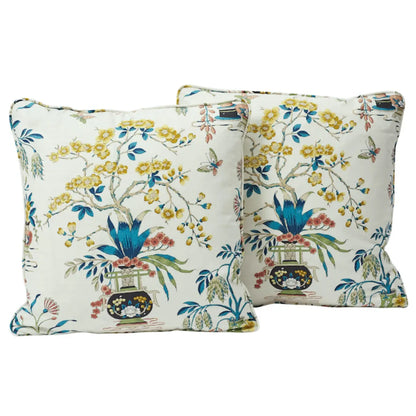 Ming Vase Pillow – Cotton Throw Cushion