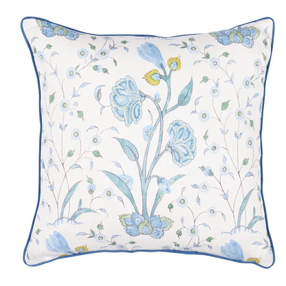 Khilana Floral Pillow, Peacock