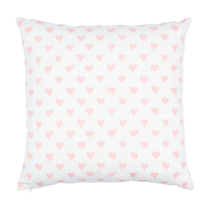 Hearts + Coffee Bean Pillow