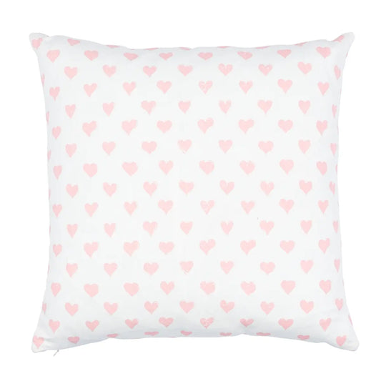 Hearts + Coffee Bean Pillow