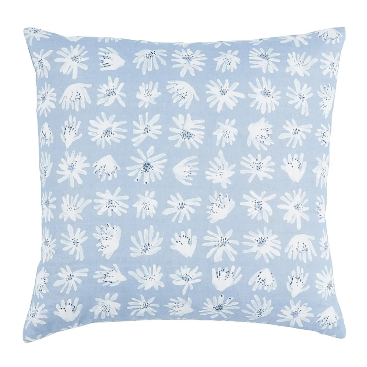 Meadow Rock Pillow, Blue