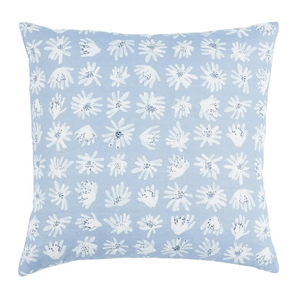 Meadow Rock Pillow, Blue