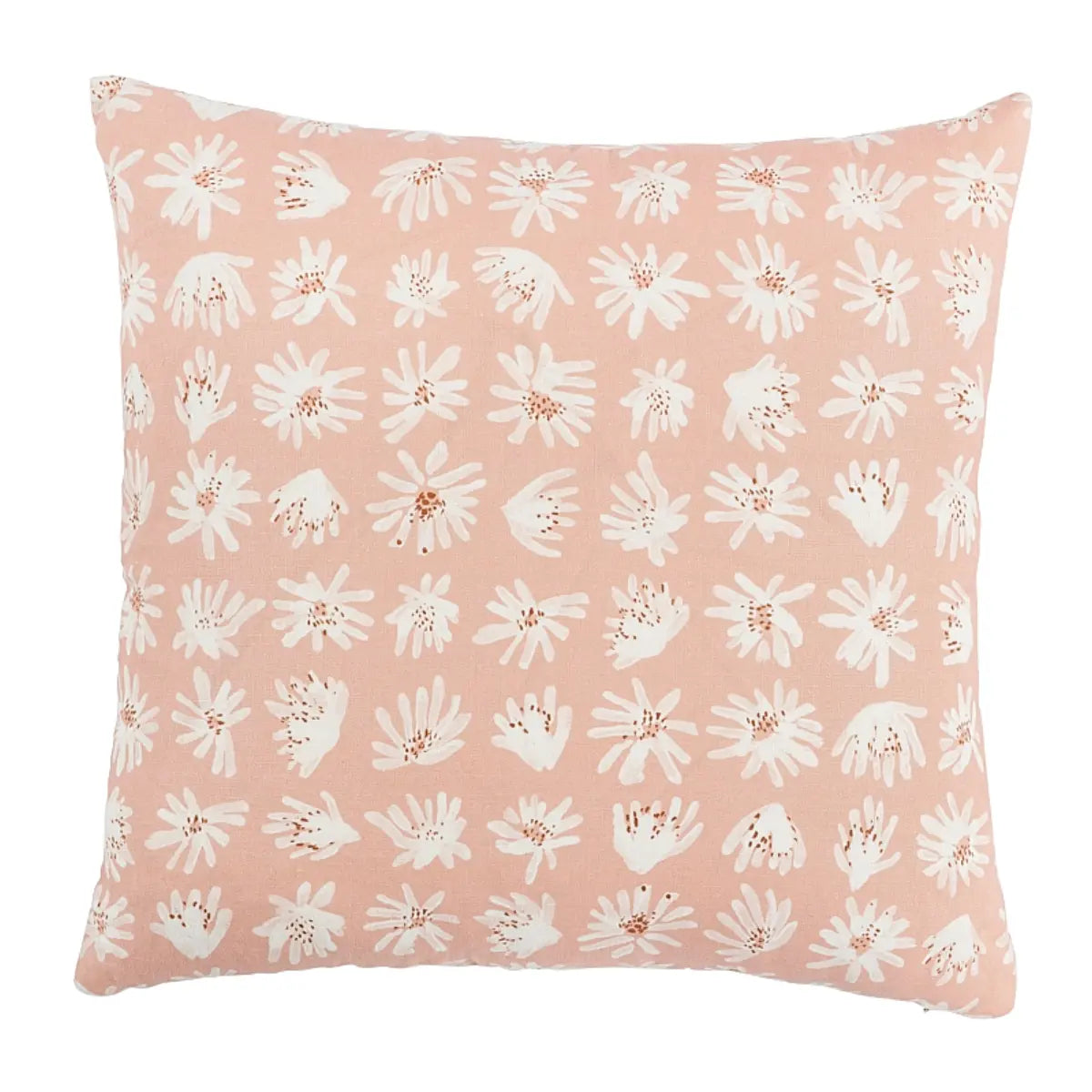 Meadow Rock Pillow, Blush