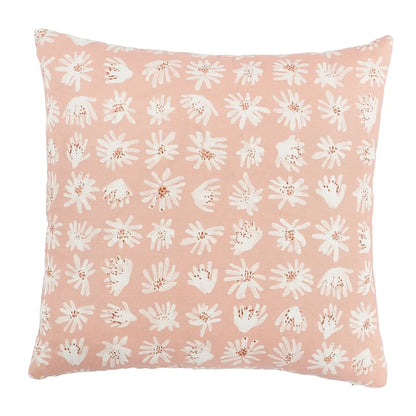 Meadow Rock Pillow, Blush
