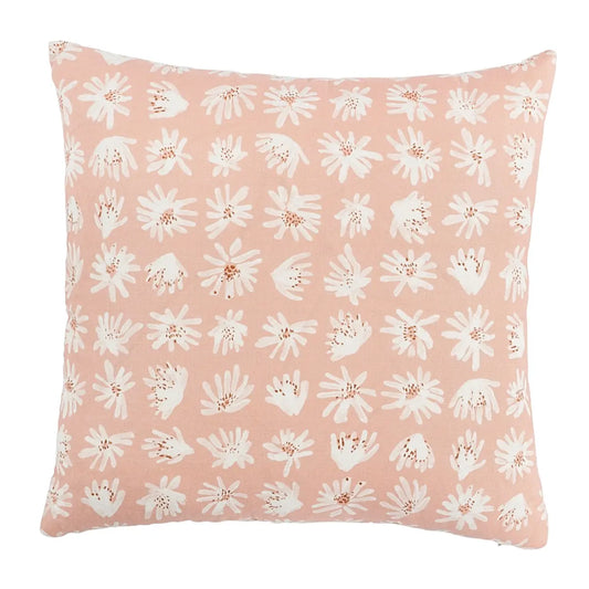 Meadow Rock Pillow, Blush