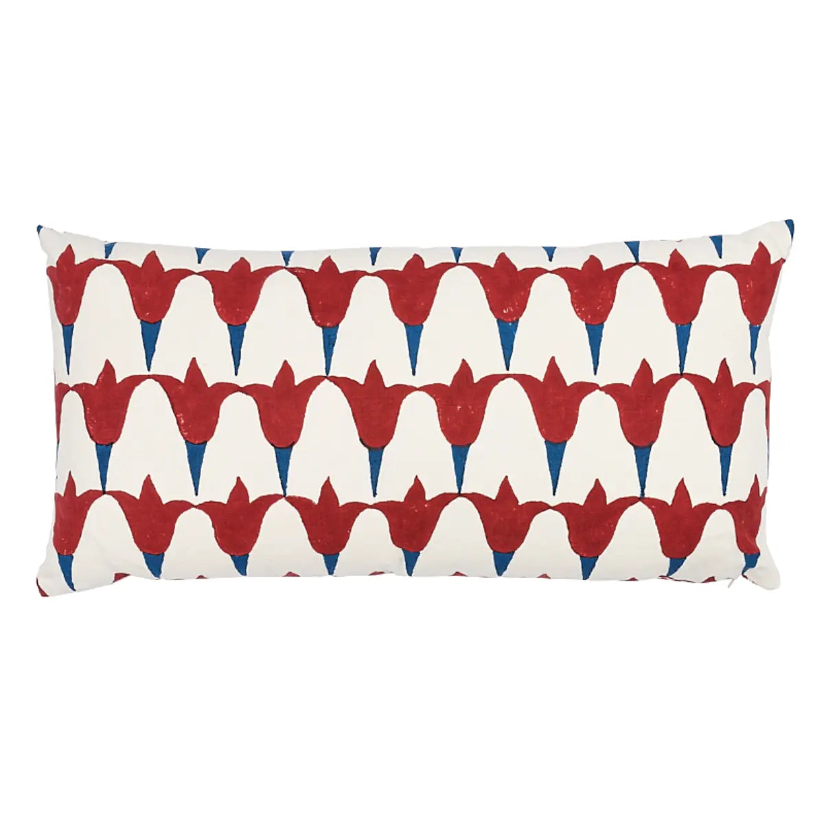 Tulip + Seed Pillow, Iron & Indigo
