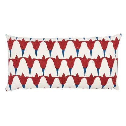 Tulip + Seed Pillow, Iron & Indigo