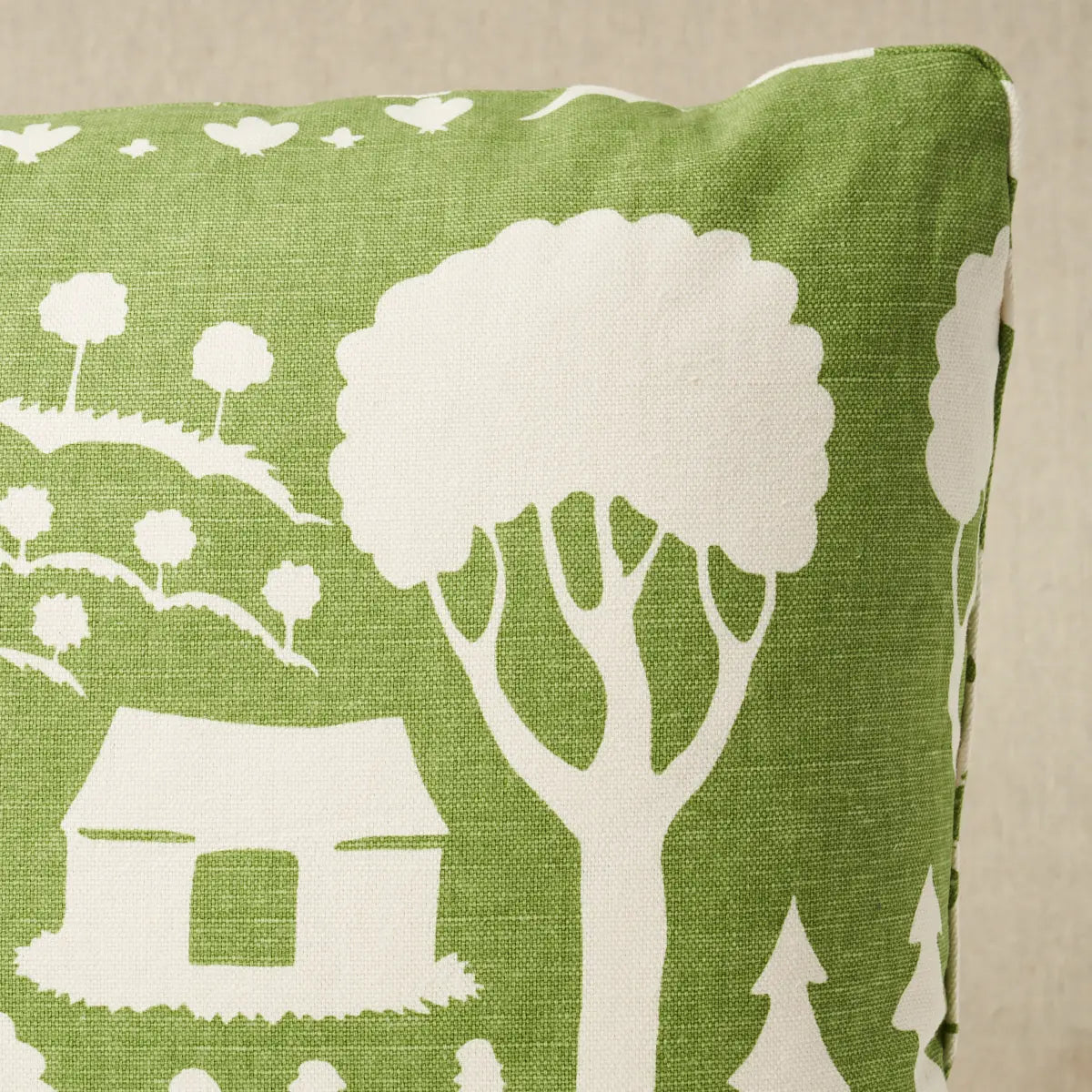 Farm Scene Pillow