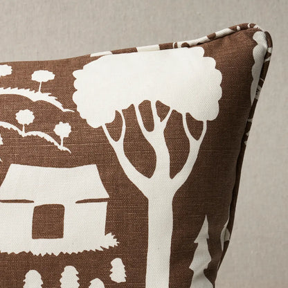 Farm Scene Pillow