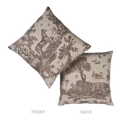 Western Toile Pillow