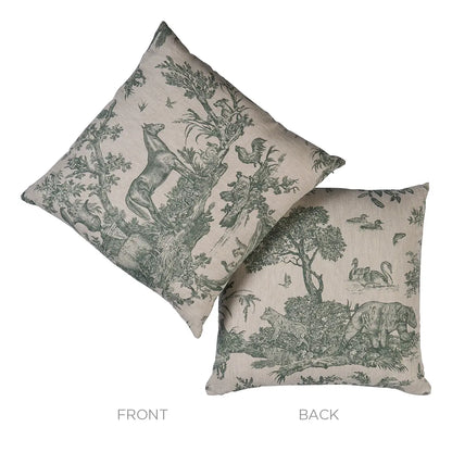 Western Toile Pillow
