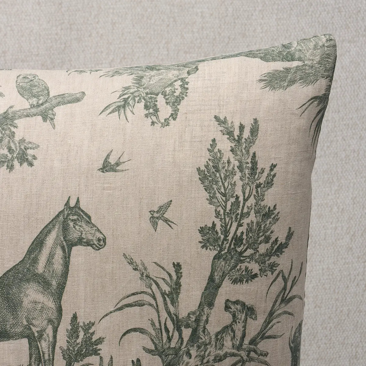 Western Toile Pillow