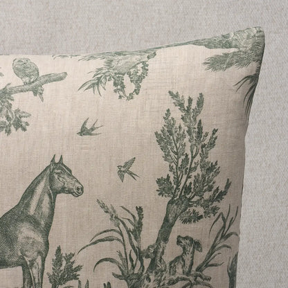 Western Toile Pillow