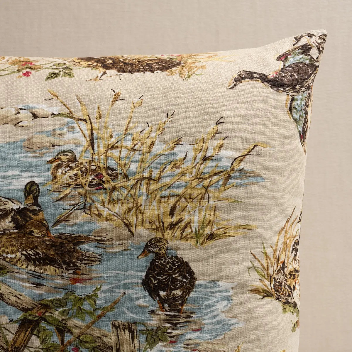 Dog & Duck Pillow – Alabaster