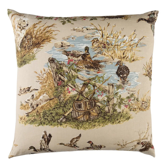 Dog & Duck Pillow – Alabaster