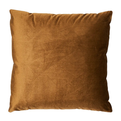 Venetian Silk Velvet Pillow, Mink / 18" x 18"