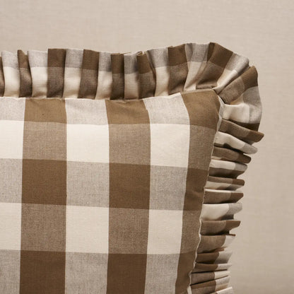 Camden Cotton Check Pillow