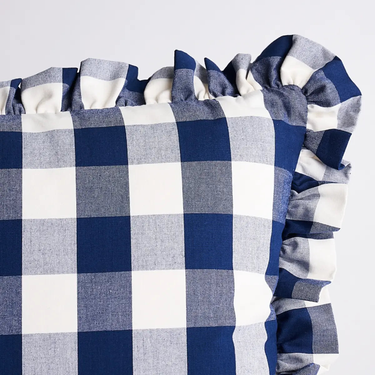 Camden Cotton Check Pillow