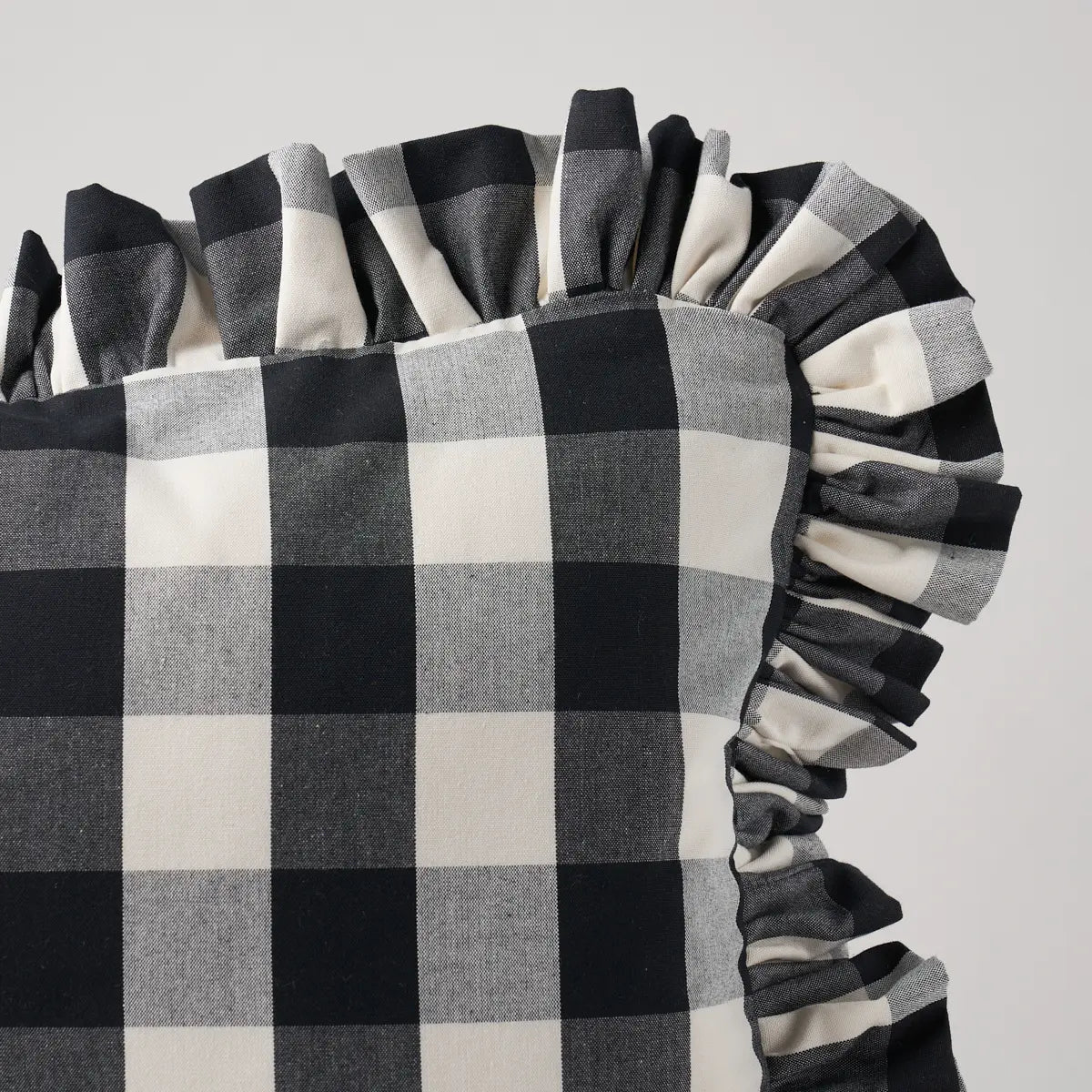 Camden Cotton Check Pillow