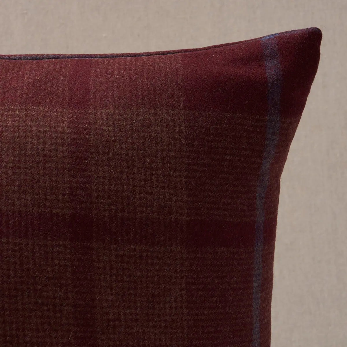 Montana Wool Plaid Pillow