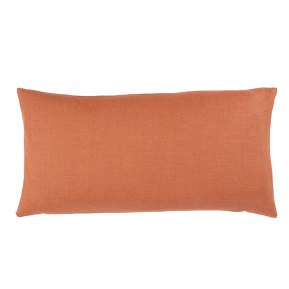 Piet Performance Linen Pillow, Ginger / 16" x 12"