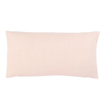 Piet Performance Linen Pillow, Rose quartz / 16" x 12"