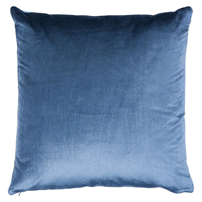 Venetian Silk Velvet Pillow, Cadet / 18" x 18"