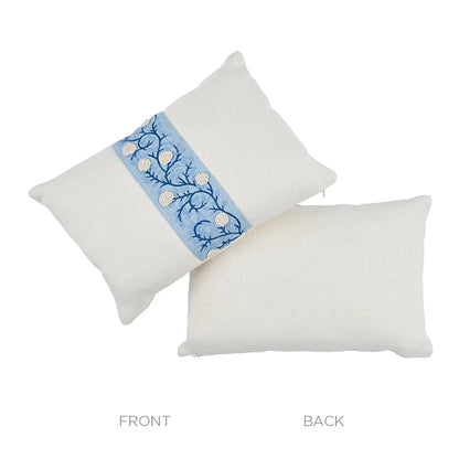 Ashoka Embroidered Tape Pillow