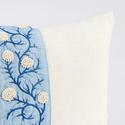Ashoka Embroidered Tape Pillow