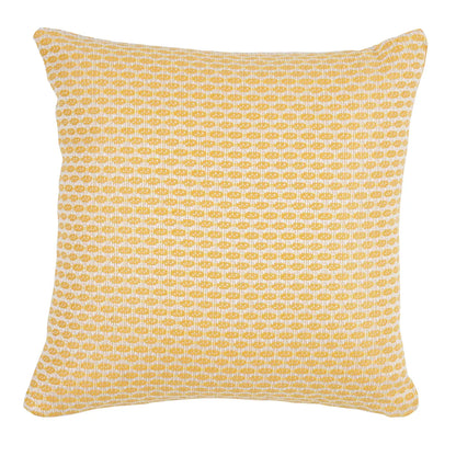 Hickox I/O Pillow, Yellow / 16" x 16"