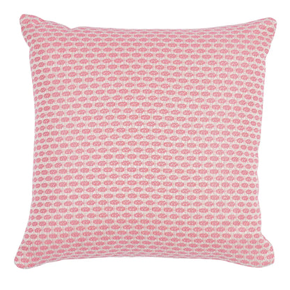 Hickox I/O Pillow, Coral / 16" x 16"