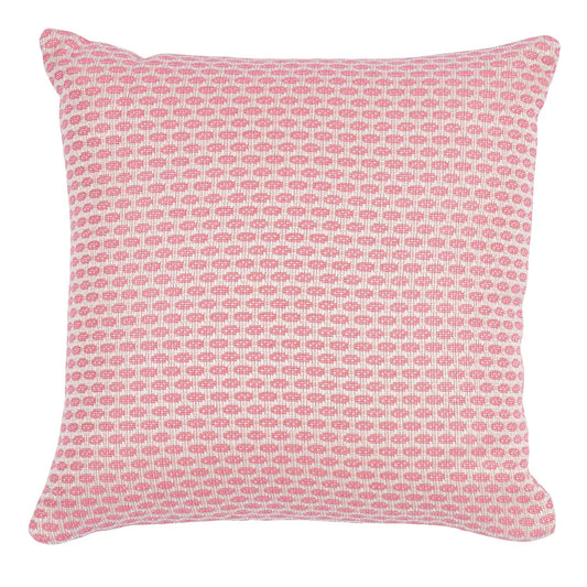 Hickox I/O Pillow, Coral / 16" x 16"