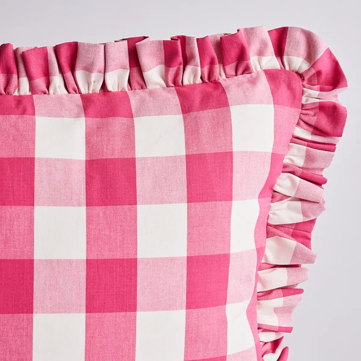 Camden Cotton Check Pillow