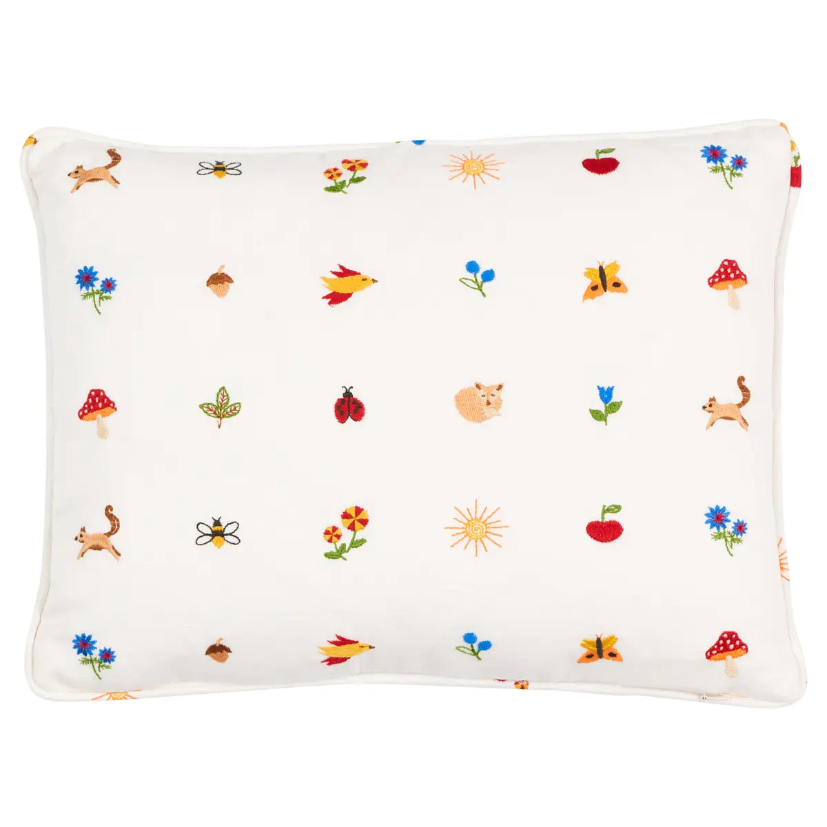 Tiny Things Embroidery Pillow