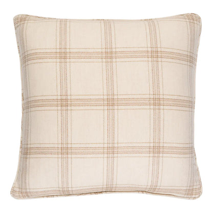 Blackburn Merino Plaid Pillow, Ivory