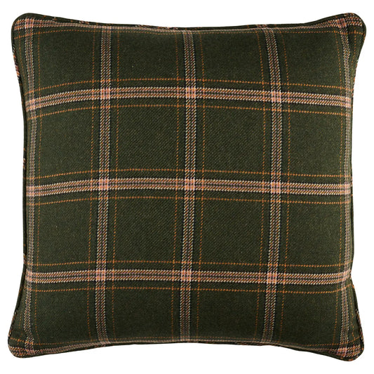 Blackburn Merino Plaid Pillow, Green