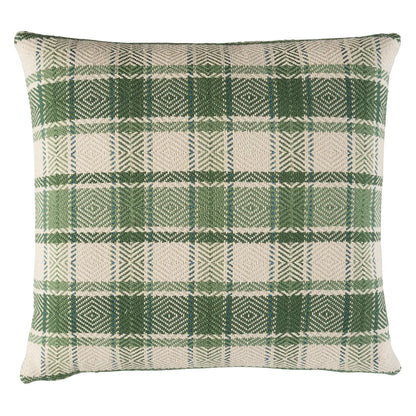 Heidi Plaid Pillow, Leaf