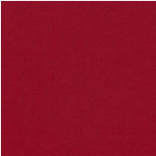 Solid red color swatch with a textured surface
Olympia Taffeta Luxury Silk - Raspberry