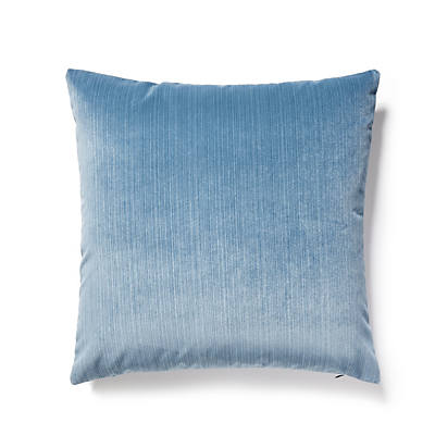 Strié Velvet Pillow – Luxe Cushion, Peacock