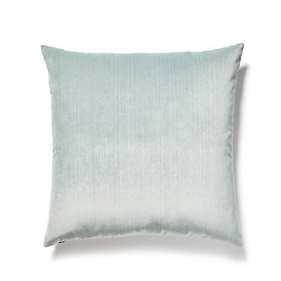 Strié Velvet Pillow – Luxe Cushion, Menthol