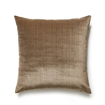 Strié Velvet Pillow – Luxe Cushion, Marlin