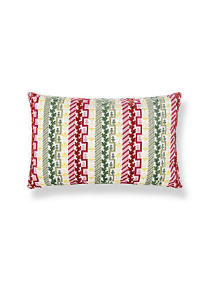 Villelaure Pillow– Throw Cushion, Petal Leaf