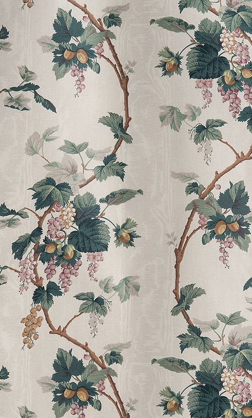 Nuts & Berries Fabric – 100% Cotton Chintz