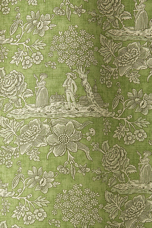 Cecelia Toile Fabric, Green