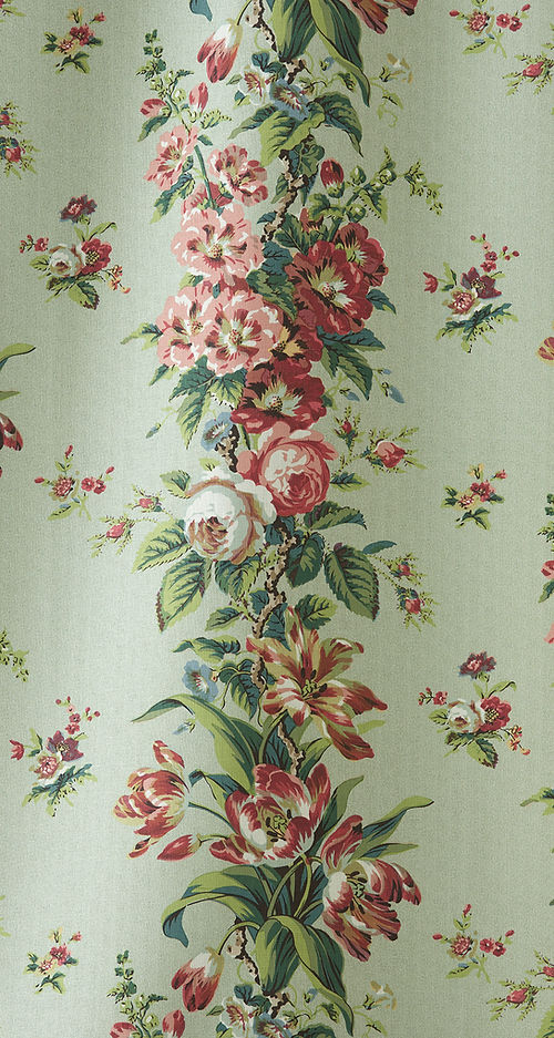 Mansfield Fabric – Historic Floral Linen