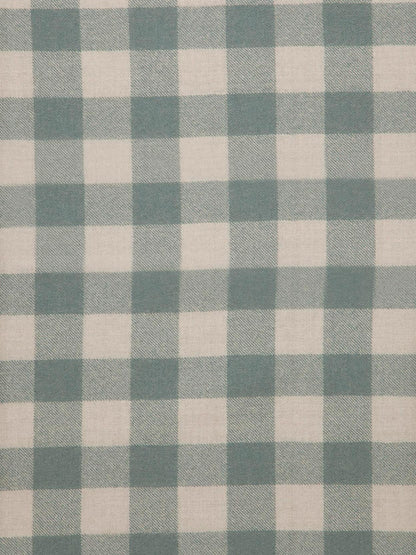 Wool Check Fabric – Dandy Collection Gingham for Upholstery & Drapery, Teal / Grey
BEAU - Wool Check Fabric