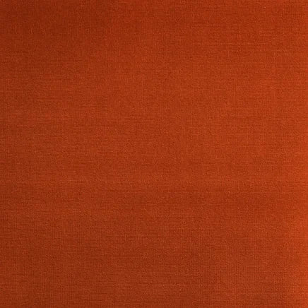 Solid orange color swatch with a textured pattern
Gainsborough Velvet Fabric