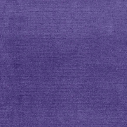 Solid purple color swatch with a textured pattern
Gainsborough Velvet Fabric
